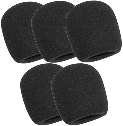 Samson WS1 Mic Windscreen Foam Microphone Sponge Cover 5-Pack
