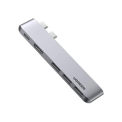 UGREEN USB Type-C Hub Adapter to 4K HDMI, USB-C, USB 3.0 Ports Multifunctional Docking System 5Gbps Transfer Speed, Thunderbolt Compatible | 60559