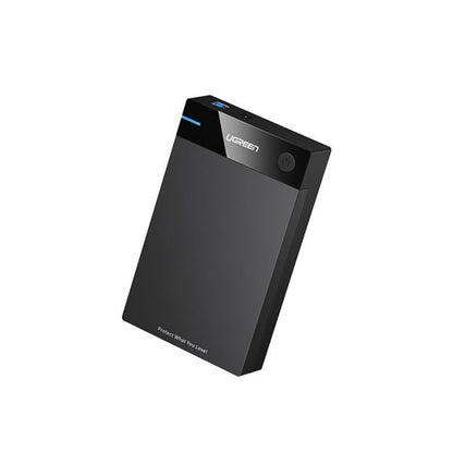 UGREEN External Hard Drive Enclosure 3.5" 2.5" SATA USB 3.0 with UASP Support, 5Gbps Transfer Speed, Sleep Mode for HDD and SSD | 50423