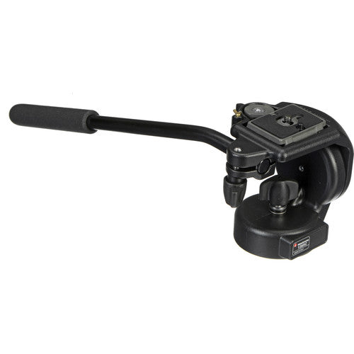 Manfrotto 128RC Aluminum QR Micro Fluid Video Tilting Head for VCR Cameras