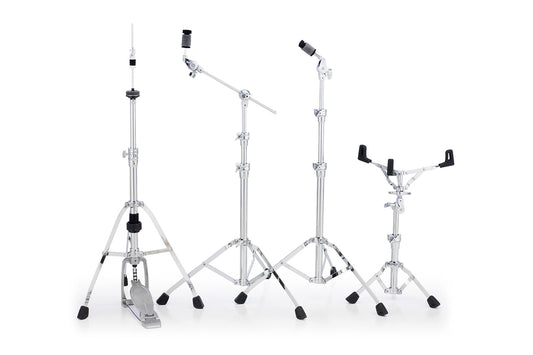 Pearl 930 Series Single Braced Hardware Pack (H1030S Hi-Hat Stand, S930S Snare Stand, BC930S Boom Cymbal Stand, C930S Cymbal Stand)