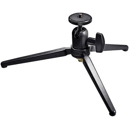 Manfrotto 709 Digi Tabletop Tripod with Ballhead (Black) Supports 4.5lbs 2kg