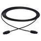 Hosa 3ft / 6ft Toslink Male to Male Digital Fiber Optic Cable Compatible with ADAT, S/PDIF, Dolby Digital, and DTS Surround Audio | OPT-103, OPT-106