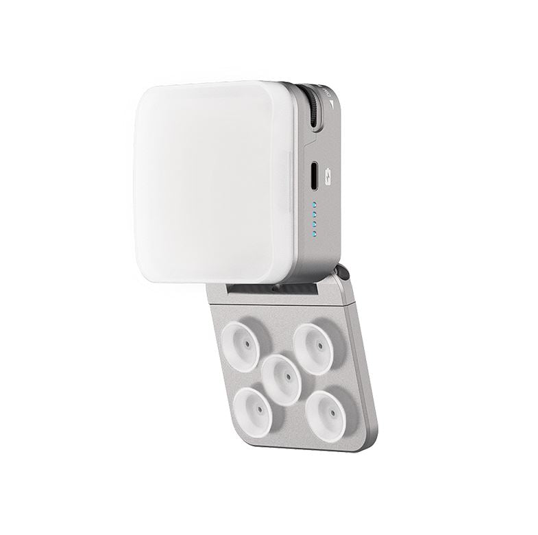 Ulanzi CL15 Mini LED Cube Magnetic Suction Fill Light with 1/4 Screw Mount for Meetings, Livestream, Video Call