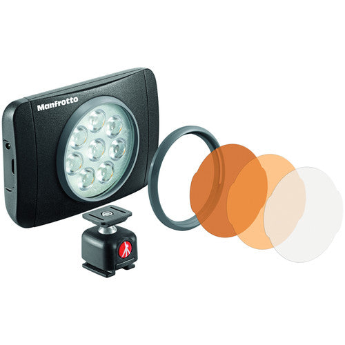 Manfrotto Lumimuse 8 On-Camera LED Light (Black)