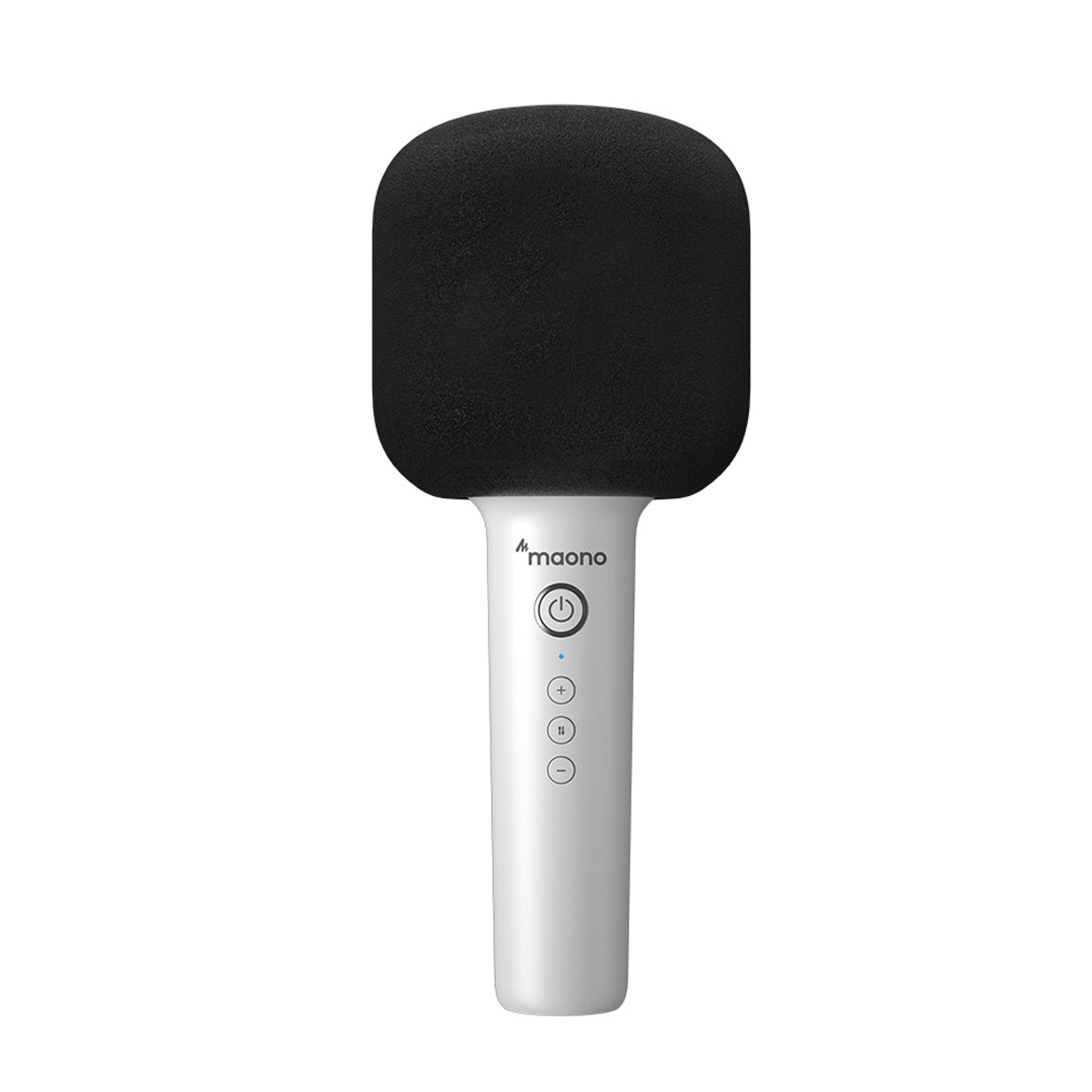 Maono MKP100 Portable Hi-Fi Handheld Karaoke Microphone with Bluetooth, 20m Range Operation, Button Controls and Light Indicator