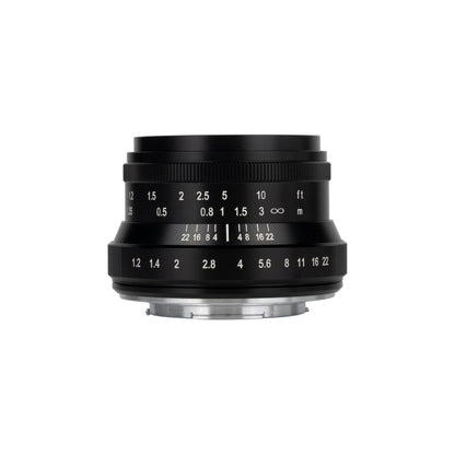 [CLEARANCE] 7Artisans 35mm f/1.2 II APS-C Format Prime Lens for Canon EF-M Mount Mirrorless Cameras