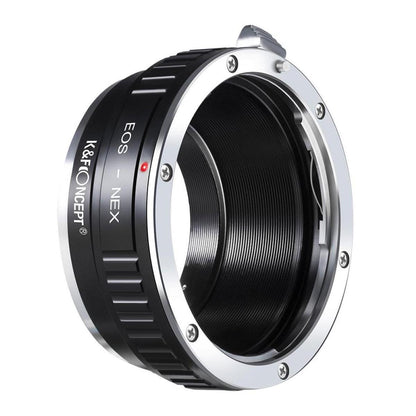K&F Concept EOS-NEX High Precision Lens Adapter Mount for EOS Canon Mount Lens to Sony E-Mount Body Mirrorless Camera
