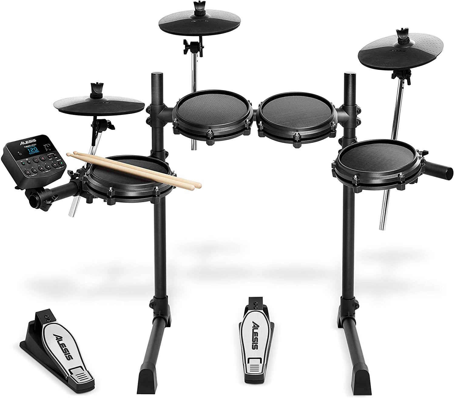Alesis Turbo Mesh Kit Seven Piece Electric Drum Set