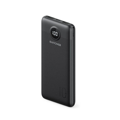[CLEARANCE] RAVPower PD Pioneer 20W 10000mAh 3-Port (Dual USB 3.0, USB Type-C) Powerbank with i-Smart Technology | RP-PB1204