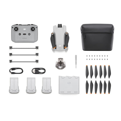 DJI Mini 3 Pro Fly More Combo (with DJI RC) - Certified Refurbished 4K Drone With 2-Year Warranty