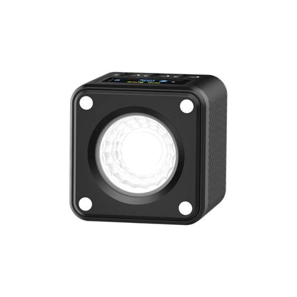 [CLEARANCE] Ulanzi L2 RGB COB Magnetic Mini Cube Video Light with LCD Screen, 1/4" Screw Mount, Dual Cold Shoe for Photography & Videography | 2878