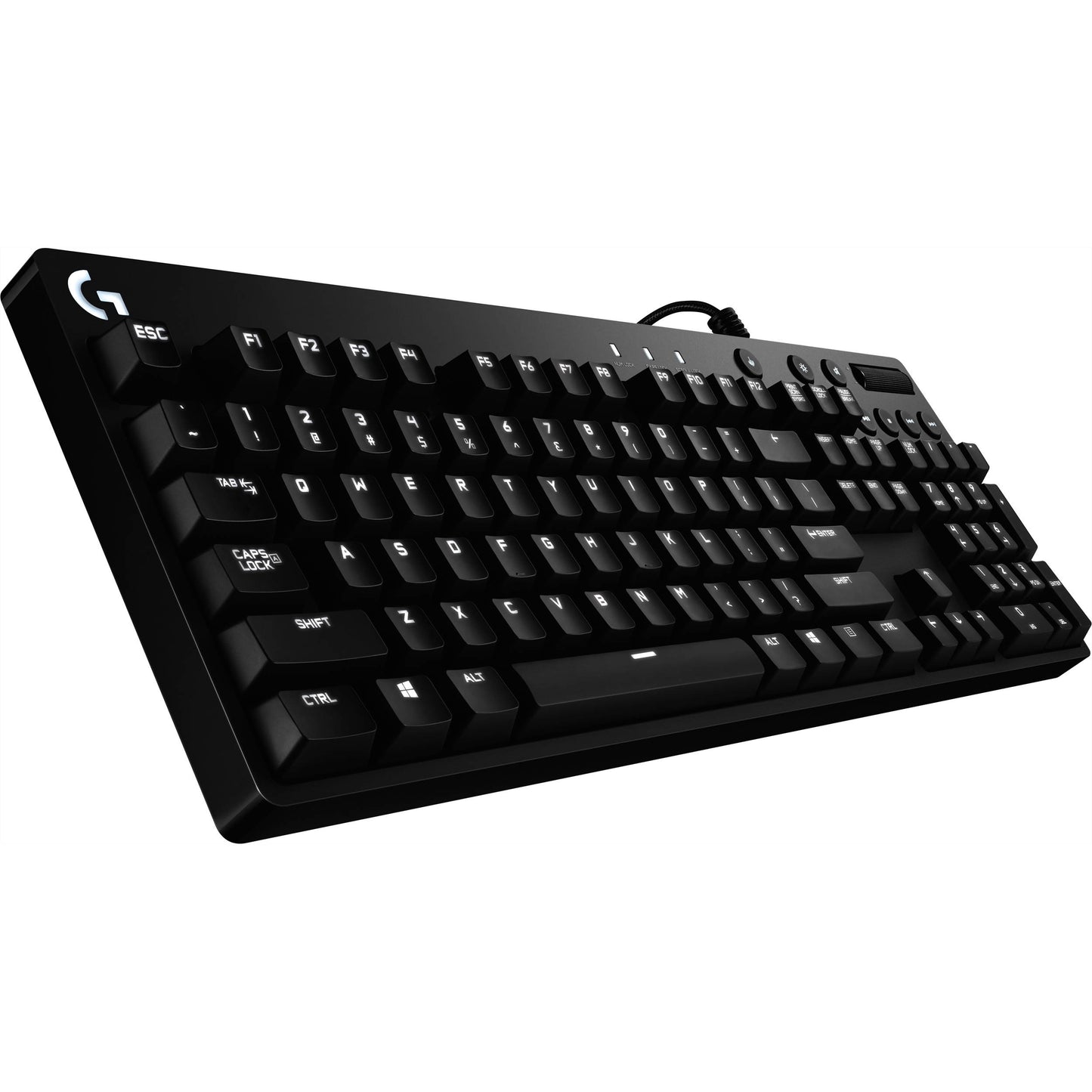 Logitech G610 Orion Red / Blue Wired Backlit Mechanical Keyboard with Cherry MX Switches (Blue Clicky, Red Linear)