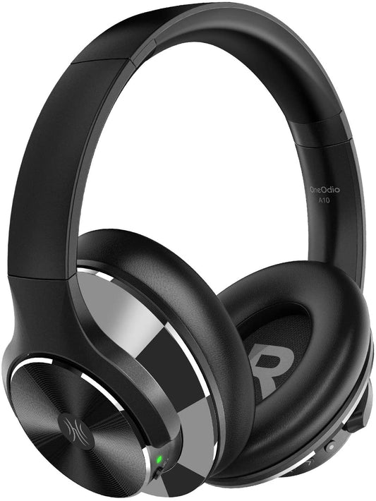 Oneodio A10 Bluetooth Active Noise Cancelling Headphones Wireless Over Ear for Travel, Office, TV, Mobile Phone