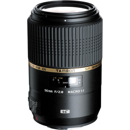 Tamron F004 AF SP 90mm f/2.8 Di VC USD 1:1 Macro Prime Lens for Nikon