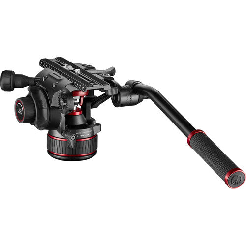 Manfrotto MVHN12AH Nitrotech N12 Fluid Video Head with Continuous CBS for Tripods, Sliders, Jibs, etc.