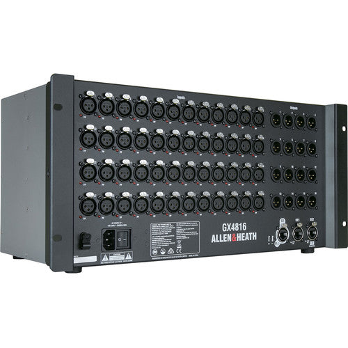 ALLEN & HEATH GX4816 48 XLR Input, 16 XLR Output Audio Expander with DX and ME Connectivity
