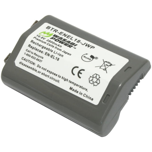 Wasabi Power Battery for Nikon EN-EL18 and Nikon D4, D4S, D5