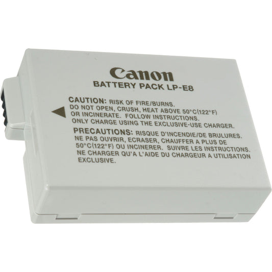 Pxel Canon LP-E8 Replacement Rechargeable Lithium-Ion Battery Pack 7.2V 1120mAh for EOS 550D/600D/650D/700D Rebel T2i/T3i/T4i/T5i Cameras (Class A)
