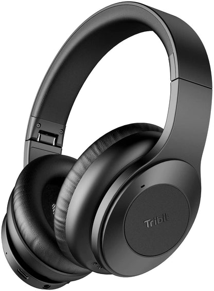 [CLEARANCE] Tribit QuietPlus Wireless Headphones Bluetooth 5.0 Over Ear Foldable with Microphone Memory Padding Noise Cancelling 30h Playtime Hi-Fi Stereo Sound BTH100 | C02-1947N-01