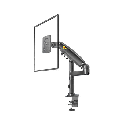 NB North Bayou H80 17"- 27" with 9Kg Max Payload Heavy Duty VESA Monitor Desktop Mount Stand and Gas Strut Full Motion Swivel Arm for Large Screen LCD LED TV Television
