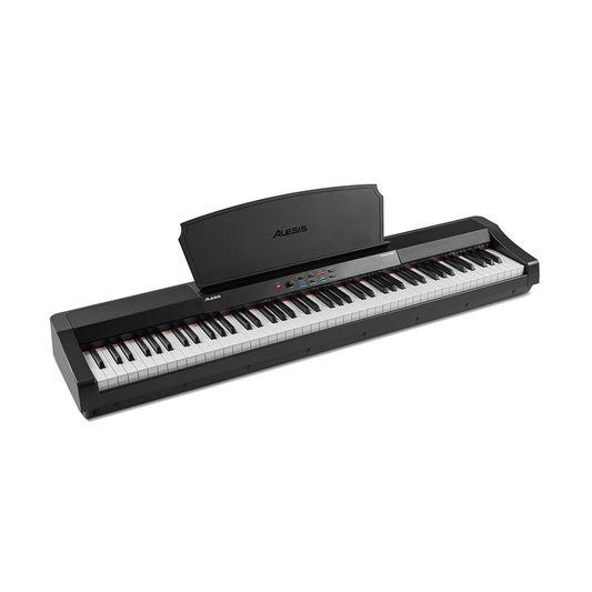 Alesis Prestige 88 Key Digital Piano Keyboard with Graded Hammer-Action Keys, USB-MIDI Port, 16 Sound Effects for Musicians Artists