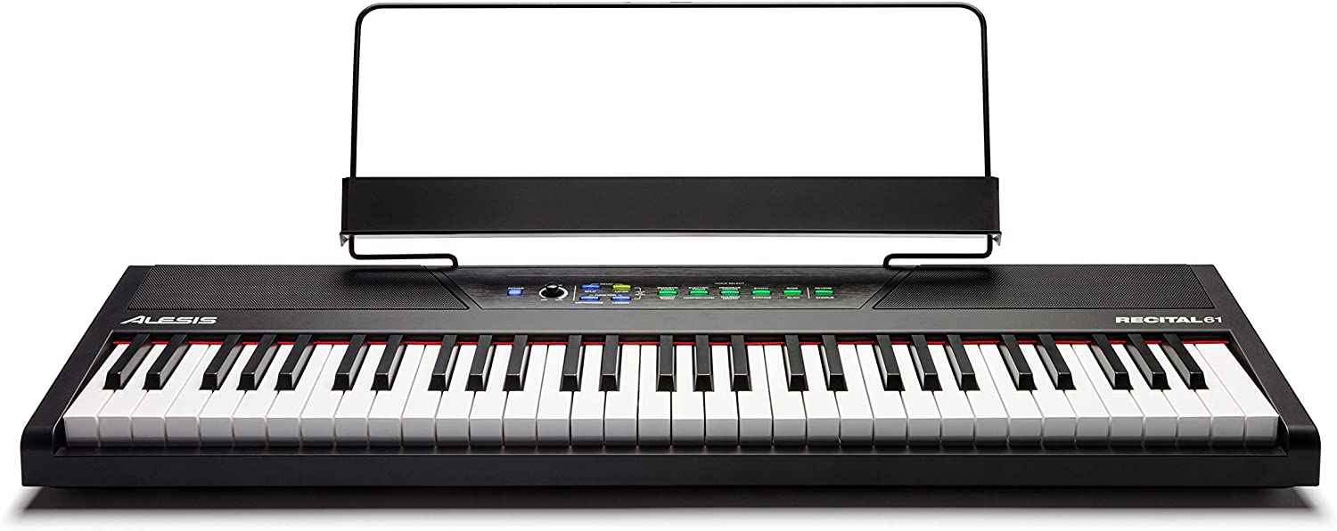 Alesis Recital 61 Semi Weighted Keys Digital Piano Electric Keyboard