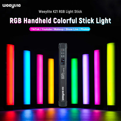 [CLEARANCE] Viltrox Weeylite K21 2500k- 8500k Led Light with up to 29 Scene Modes with Wireless lighting Bluetooth Control via Smart App Support
