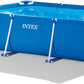 Intex 28272 Prism 3m x 2m x 75cm Rectangular Frame Pool for Outdoor Swimming Pool