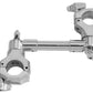 Pearl PCR50R Icon Rotating Rod Extension Clamp Dual Round for Drum Racks 1.5 Inches Diameter with Ultra-Grip Wingnuts Comfort Contours