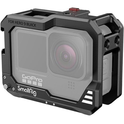 SmallRig 3084 Lightweight Formfitting Aluminum Camera Cage for GoPro HERO9, Black