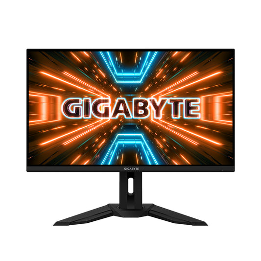 GIGABYTE M Series M32Q 32" 1440p QHD KVM Gaming Monitor with 165Hz Refresh Rate, SS IPS Display, AMD FreeSync Premium Compatible, OSD Sidekick Support, Anti Glare and Flicker Free Function and Built-In Stereo Speakers | GP-M32Q-AP