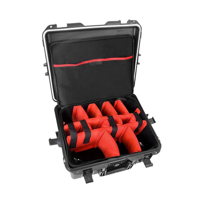 Eirmai R201 Drone Camera Suitcase Waterproof Shockproof UAV Storage Box Hard Case with Liner Bag and Detachable Sponge Dividers Ideal for DJI Mavic Pro (Large)