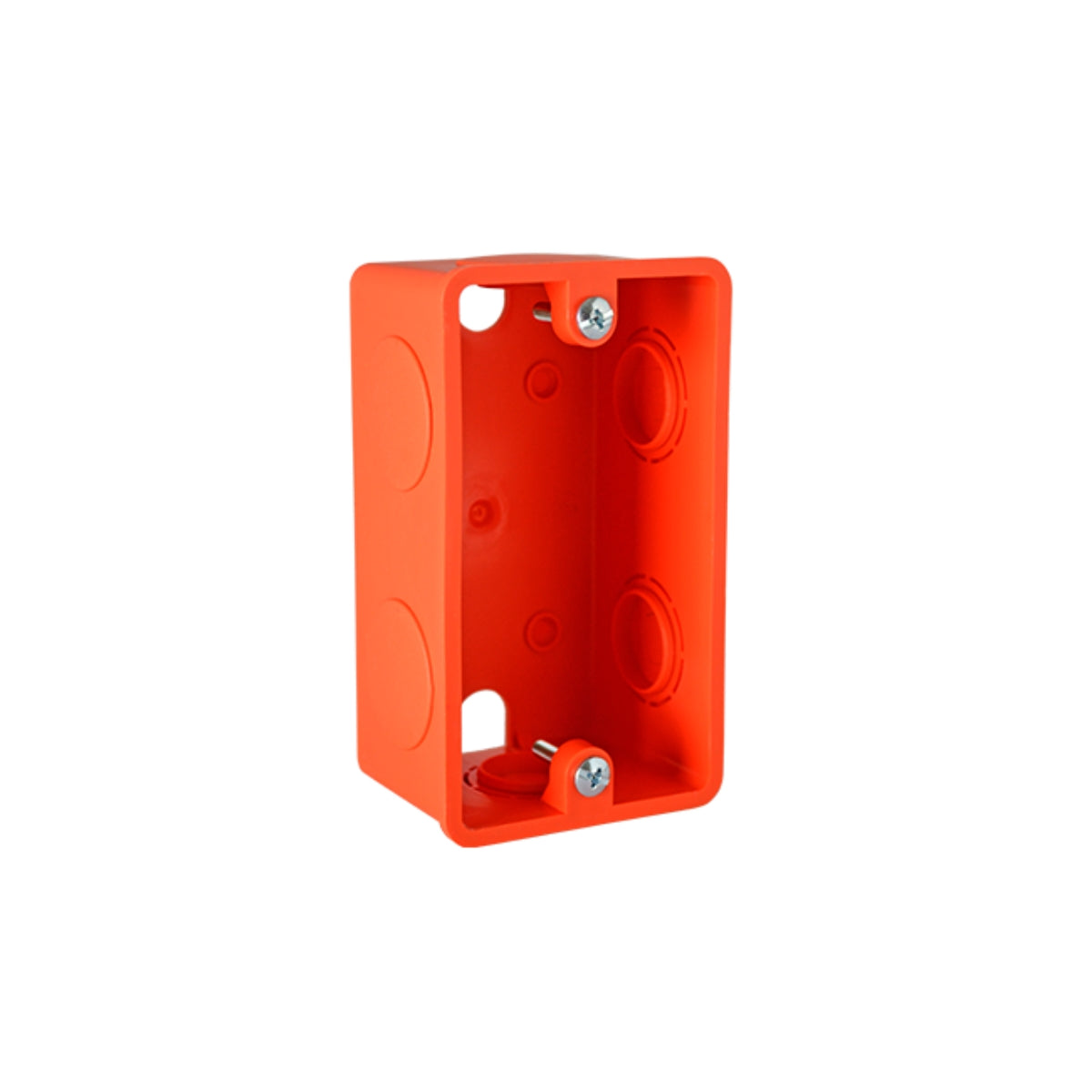 OMNI WUB-001 2 x 4 PVC Utility Box with Mounting Screw, Fire Retardant and  Shock Resistant