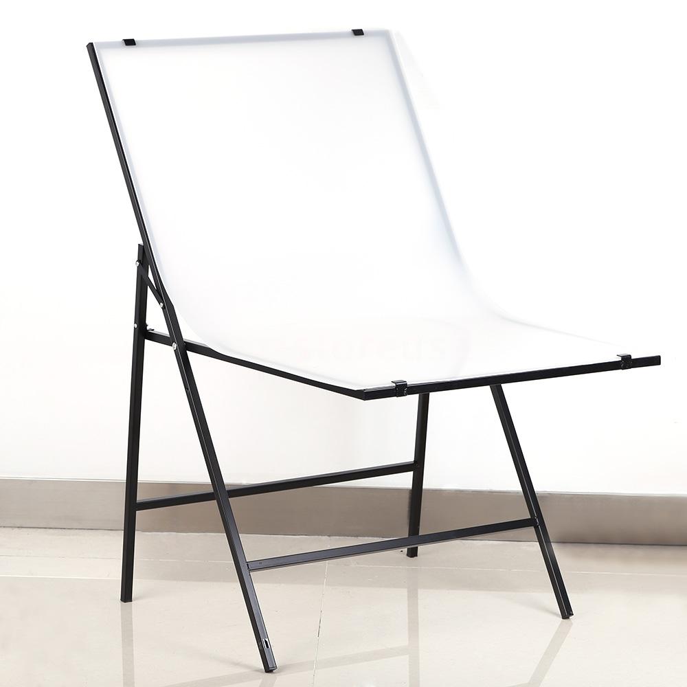 Pxel ST-6X10 Portable Shooting Table Studio Photography 60 X 100CM White Background Backdrop