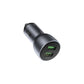 UGREEN 36W Dual Port QC 3.0 USB Car Charger Adapter for Smartphones, Dashcam, Tablets (Dark Blue) | 10144