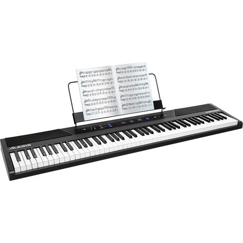 Alesis Concert 88 Key Digital Piano with Full-Sized Keys with Sustain Pedal and Power Supply