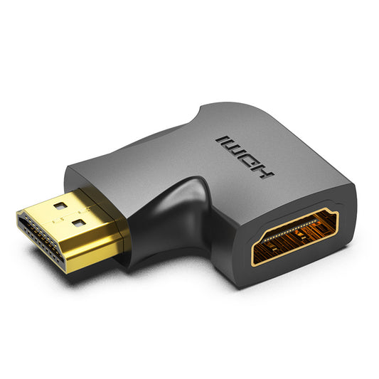 Vention HDMI 270 Degree Male to Female Adapter 4K 60Hz Gold-plated Vertical Flat with Backward Compatibility Support (AIQBO)