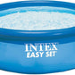 Intex 28110 Inflatable Easy Set 8ft.x30in. 244cm Round Pool for Outdoor, Backyard Swimming Pool