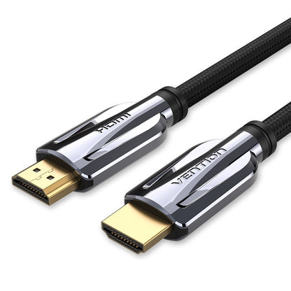 Vention HDMI 2.1 Cable PVC Cotton Mesh (Male to Male) 8KHD 60Hz Video Cable with Zinc Alloy Shell Casing Dynamic HDR Support (Different Lengths Available) (AAL)