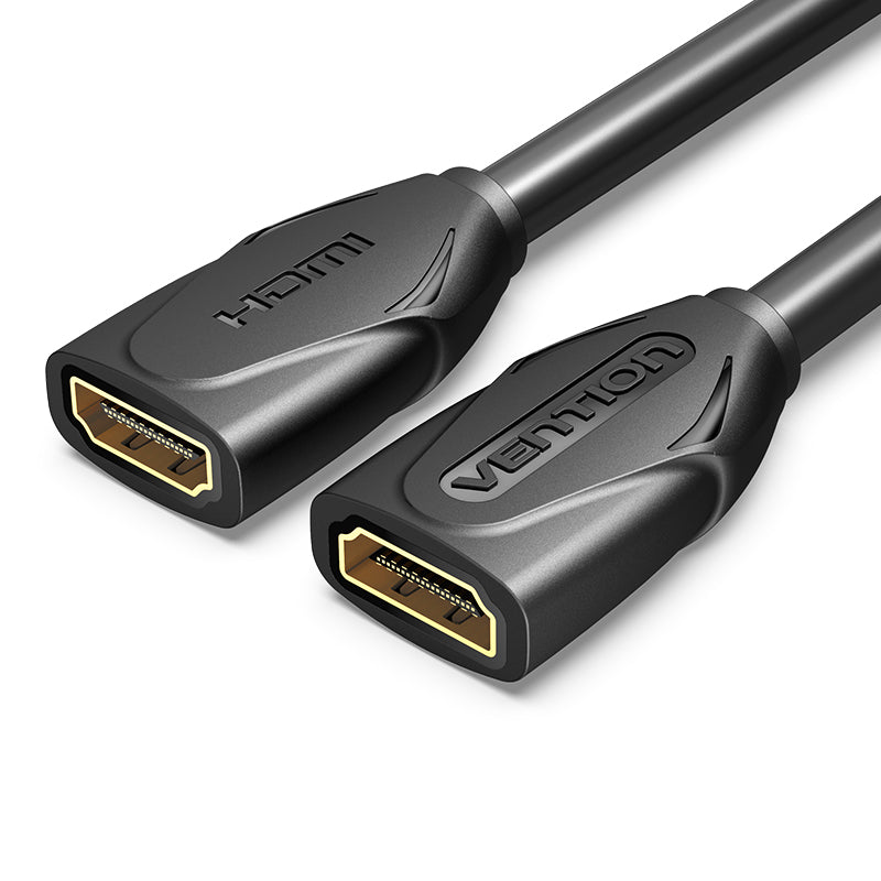 Vention HDMI Extension Cable 4K/60Hz (Female to Female) 0.5 Meters Cord with Gold Plated Interface Anti-Oxidation (AAX)