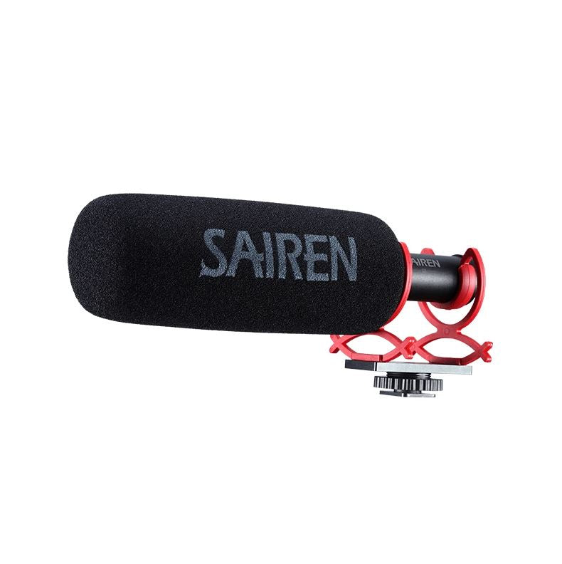 SAIREN by Ulanzi Q3 Cardioid Directional Microphone Aluminum Alloy for Cameras Smartphones Tablets Laptops Etc.