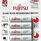 Fujitsu 1.2V 1900mAh Ready-to-use NiMH Low Self-Discharge Rechargeable | HR3UTC AA Battery Pack of 4