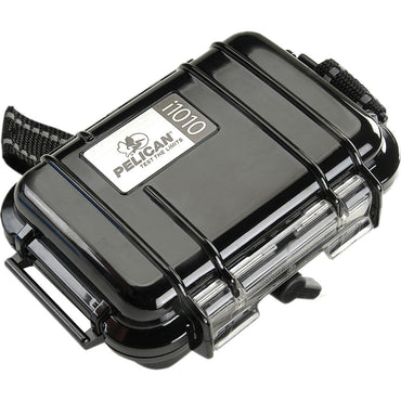 [CLEARANCE] Pelican i1010 Waterproof Case Crushproof Hard Casing with Rubber Liner, Lid Organizer, External Headphone Jack for MP3 Players Earphones (6 Colors Available)