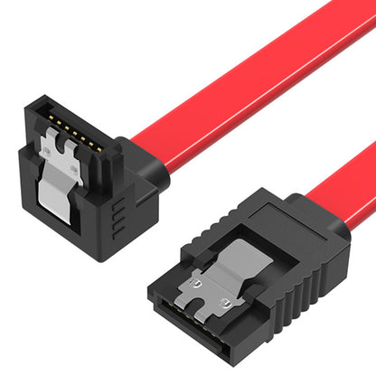 Vention SATA Cable 3.0 to Hard Disk Drive SSD HDD 6Gbps High-Speed Data Cable with Right-Angle /Straight Interface 0.5-Meters (KDD)