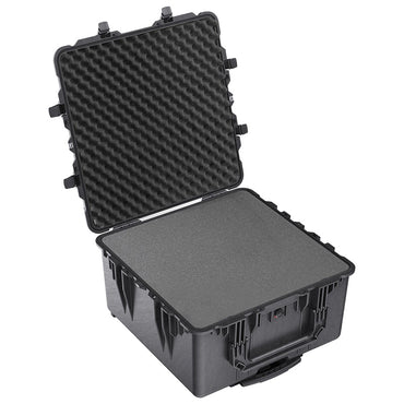 Pelican 1640 Protector Transport Case Unbreakable Watertight Dustproof Trolley Hard Casing with Extension Handle and Wheels, IP67 Rating (with Foam / Dividers)