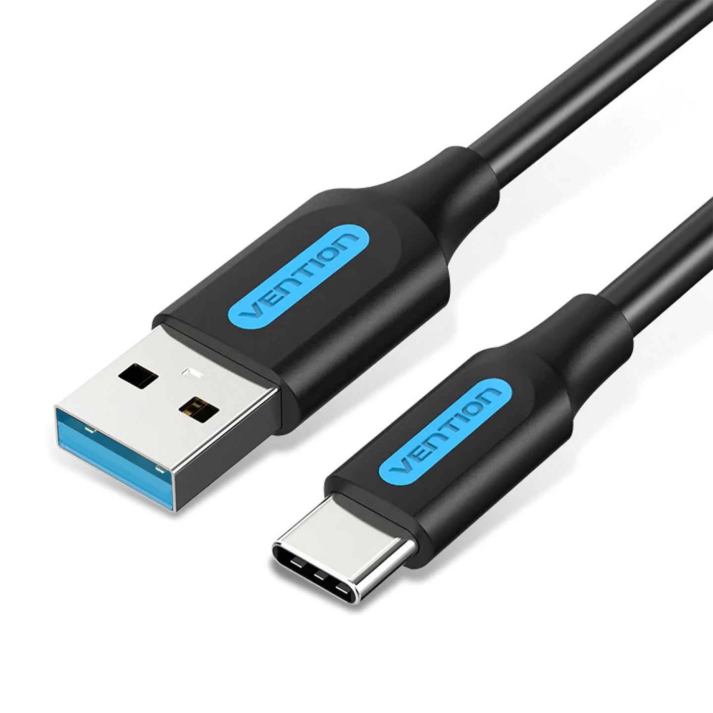 Vention USB 3.0 A Male to Type-C Male Nickel-Plated Data Cable 480Mbps Transfer Speed (Available in 0.25M, 0.5M, 1.5M, 2M) | COZB