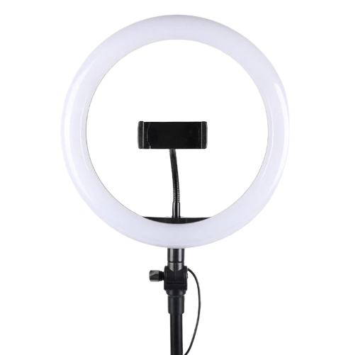 Pxel RK20 10-inch Bi-Color Ring Light USB Interface with 65cm Tabletop Tripod