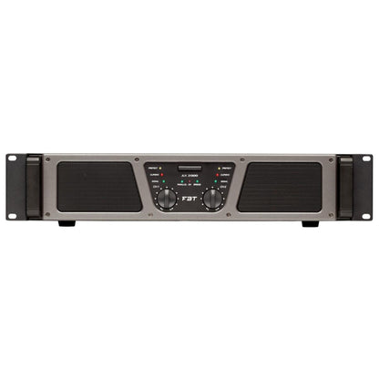 FBT AX Series 2-Channel 2x 400W / 600W / 1000W Power Amplifier at 4-8 Ohms with XLR & AUX Inputs for Speaker Systems (800, 1200, 2000)