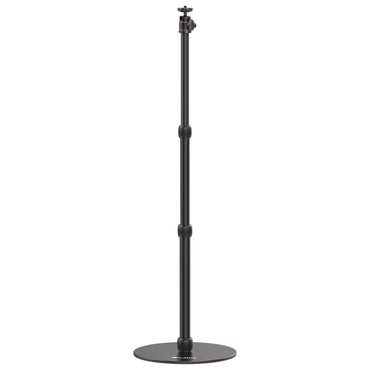 [CLEARANCE] Vijim by Ulanzi LS09 Extendable Heavy Base Stand with 1/4-inch Ball Mount, Smartphone Clip, and Action Cam Adapter for Cameras and Lights | 2952